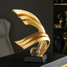 Load image into Gallery viewer, Golden Fire Statue