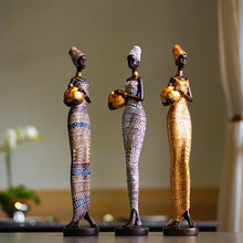 Load image into Gallery viewer, Retro African Statue