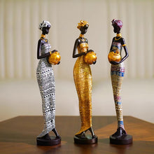 Load image into Gallery viewer, Retro African Statue