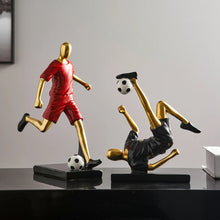 Load image into Gallery viewer, Abstract Football Player Figurine