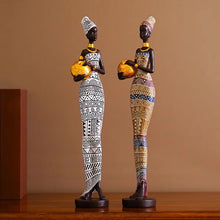 Load image into Gallery viewer, Retro African Statue