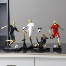 Load image into Gallery viewer, Abstract Football Player Figurine