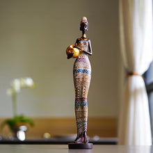 Load image into Gallery viewer, Retro African Statue