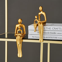 Load image into Gallery viewer, Abstract Golden Family