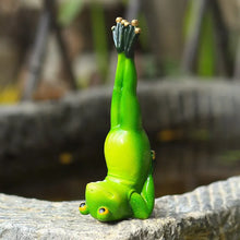 Load image into Gallery viewer, Yoga Frog Figurines
