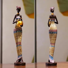 Load image into Gallery viewer, Retro African Statue