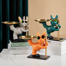Load image into Gallery viewer, Balancing French Bulldog Tray