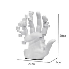 Load image into Gallery viewer, Pixel Hand Sculpture