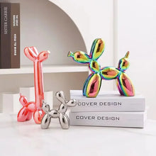 Load image into Gallery viewer, Metallic Ceramic Balloon Dog