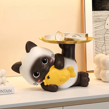 Load image into Gallery viewer, The Lazy Tray Cat