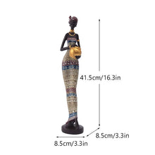 Load image into Gallery viewer, Retro African Statue