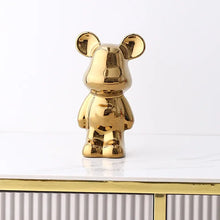 Load image into Gallery viewer, Metallic Bear Penny Bank