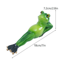 Load image into Gallery viewer, Yoga Frog Figurines