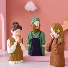 Load image into Gallery viewer, Modern Sweater Girl Figurines