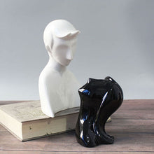 Load image into Gallery viewer, Ceramic Abstract Couple Ornament