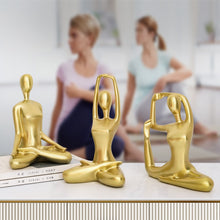 Load image into Gallery viewer, Abstract Yoga Lady Figurines