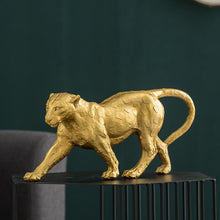 Load image into Gallery viewer, Golden Bull & Bear Statues