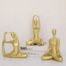 Load image into Gallery viewer, Abstract Yoga Lady Figurines