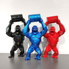 Load image into Gallery viewer, Geometric Mad King Kong Statue