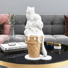 Load image into Gallery viewer, Ice Cream Cat Decor