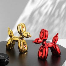 Load image into Gallery viewer, Metallic Balloon Dog Figurine