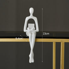 Load image into Gallery viewer, Abstract Bookshelf Decor Figurines