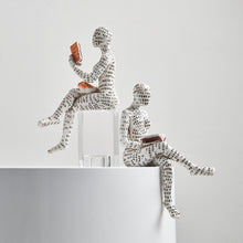 Load image into Gallery viewer, Alphabet Mummy Bookshelf Decor