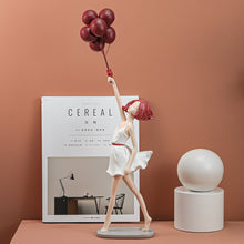 Load image into Gallery viewer, Exquisite Girl with Flying Balloon