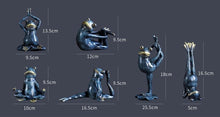 Load image into Gallery viewer, Yoga Frogs Figurines (6pcs)