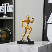 Load image into Gallery viewer, Golden Running Man