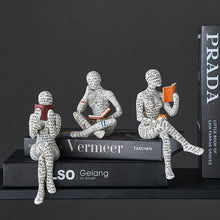 Load image into Gallery viewer, Alphabet Mummy Bookshelf Decor