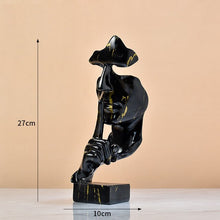 Load image into Gallery viewer, Silent is Gold (Marble Texture Edition)