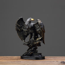 Load image into Gallery viewer, Black Hawk Eagle Sculpture