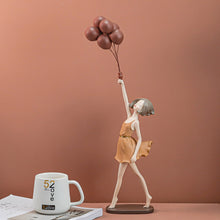 Load image into Gallery viewer, Exquisite Girl with Flying Balloon