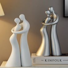 Load image into Gallery viewer, Abstract Cuddled Up Lovers