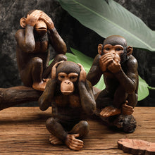 Load image into Gallery viewer, Wild Three Wise Monkeys