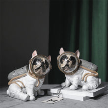 Load image into Gallery viewer, Space Bulldog Astronaut Figurines