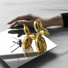 Load image into Gallery viewer, Metallic Balloon Dog Figurine