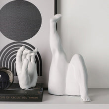 Load image into Gallery viewer, Ceramic Body Art Statue