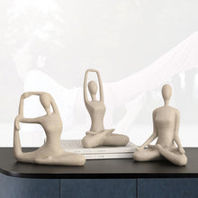 Load image into Gallery viewer, Abstract Yoga Lady Figurines