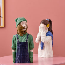 Load image into Gallery viewer, Modern Sweater Girl Figurines