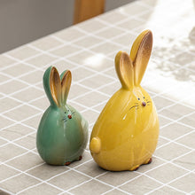 Load image into Gallery viewer, Cute Chubby Ceramic Bunny