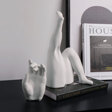 Load image into Gallery viewer, Ceramic Body Art Statue
