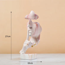 Load image into Gallery viewer, Silent is Gold (Marble Texture Edition)