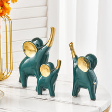 Load image into Gallery viewer, Ceramics Abstract Elephant & Papercrane