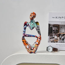 Load image into Gallery viewer, Graffiti Bookshelf Thinker