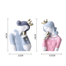 Load image into Gallery viewer, King of Spades & Queen of Hearts