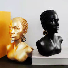 Load image into Gallery viewer, African Tribal Women Sculpture