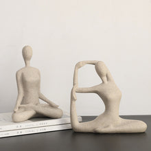 Load image into Gallery viewer, Abstract Yoga Lady Figurines