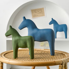 Load image into Gallery viewer, Wooden Minimalist Horse Figurine